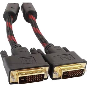 تصویر کابل دو سر DVI طول 15 متر ا DVI 15m Double-ended cable DVI 15m Double-ended cable
