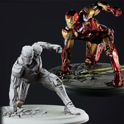 تصویر فیگور مرد آهنی طرح 4 Iron Man 