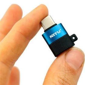 تصویر تبدیل Nitu NT-CN11 OTG MicroUSB To Type-C 