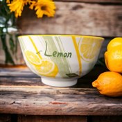 تصویر پیاله سرامیکی طرح لیمو 