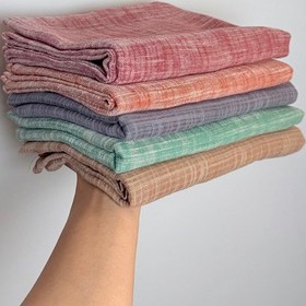 تصویر شال لینن مستانه 