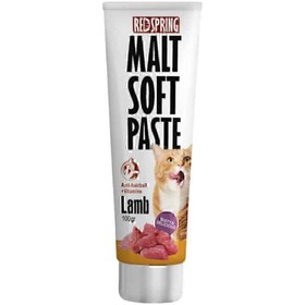 تصویر خمیر مالت گربه رداسپرینگ با طعم گوشت بره Redspring Malt Soft Paste Lamb وزن 100 گرم 