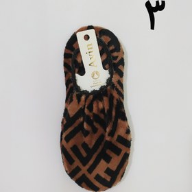 تصویر پاپوش مخمل زنانه - طرح ۳ 