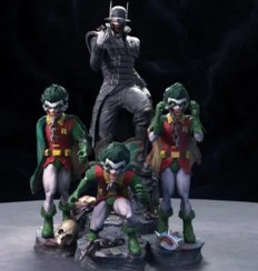 تصویر اکشن فیگور بتمن هو لفز و رابین‌ها 