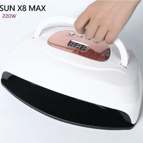 تصویر دستگاه لاک خشک کن سان مدل x8 max SUN x8 max nail dryer