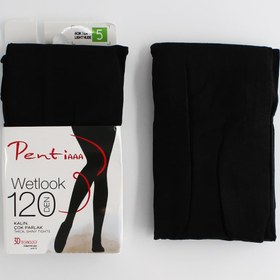 تصویر جوراب شلواری زنانه پنتی میکرو 120 wetlook اصلی 