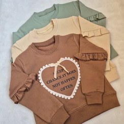 تصویر بلوز آستین بلند دخترانه عیدانه 