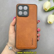 تصویر قاب گوشی آنر مدل X7C چرمی عسلی 