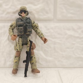 تصویر اکشن فیگور سرباز جعبه ای 