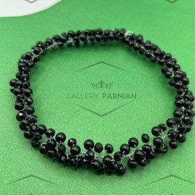 تصویر ریسه مروارید مشکی کد 412 