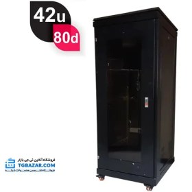 تصویر رک کارینو 42 یونیت عمق 80 سانتی متر 