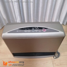 تصویر بخاری ژاپنی قدرت 5800 مدل ارتشی برای 100 متر داخل کارتن با لوازم کامل Electric gas heater 5800 flat sheets