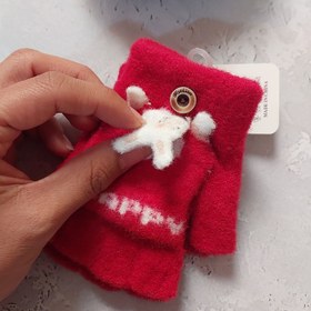 تصویر دستکش کلاه دار خرگوشی 