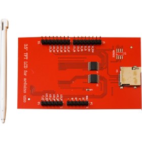 تصویر شیلد نمایشگر لمسی 3.5 اینچ مخصوص آردوینو UNO با درایور ILI9486 