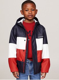 تصویر بارانی و بادگیر پسرانه تامی هیلفیگر Tommy Hilfiger اورجینال 5003171263 