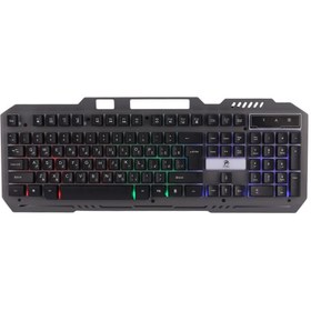 تصویر کیبورد گیمینگ سیم دار پی نت (P-net) مدل KB-1700 P-net Gaming Keyboard Model KB-1700