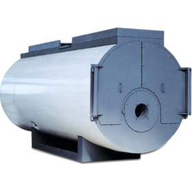 تصویر دیگ فولادي ۱۳۵۰۰۰ کیلوکالری بر ساعت (کوره برگشتی) 