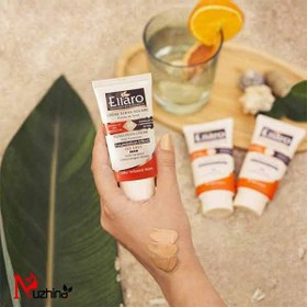 تصویر کرم ضد آفتاب الارو رنگی SPF30 بژ روشن حجم 40 میلی لیتر Ellaro tinted sunscreen SPF30 light beige, 40 ml