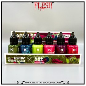 تصویر ست رنگ ژاپنی JAPAN SET 6pcs 30ml 