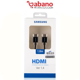 تصویر کابل Samsung SS-HD4018B v1.4 HDMI 4K 1.8m Samsung SS-HD4018B V1.4 1.8m HDMI cable