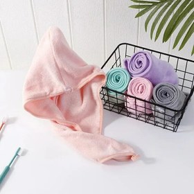 تصویر حوله سر جادویی مدل Magic Dry (2 عددی) 