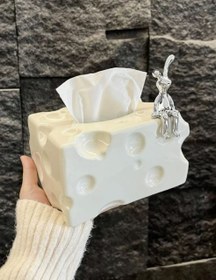 تصویر ست جا دستمالی و جا مایعی اسفنجی - جا مایعی کوچک 