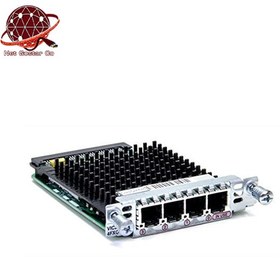 تصویر ماژول سیسکو مدل VIC2/4FXO Cisco CISCO VIC2/4FXO Voice/Fax interface Module Card