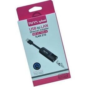 تصویر تبدیل TSCO TLAN 210 LAN TO USB3.0 ا TSCO TLAN210 LAN TO USB3.0 Convertor TSCO TLAN210 LAN TO USB3.0 Convertor