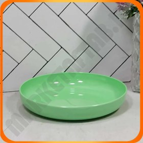 تصویر p25040 بشقاب سایز3 لومینارک سبز پردیس ماهان 