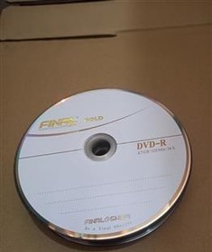 تصویر 5 عدد dvd خام فینال گلد 