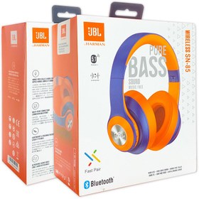 تصویر هدفون بلوتوثی جی بی ال مدل WIRELESS SN-85 JBL WIRELESS SN-85 Bluetooth Headphone