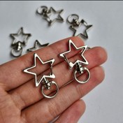 تصویر قفل استیل طرح دار 