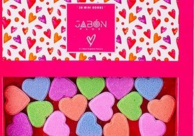 تصویر کوکتل مانیکور قلبی پک 30تایی ژبن پلاس Jabon Plus Heart Mini Bomb Pack Of 30 210g