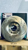 تصویر دیسک ترمز سمندef7 سوراخدار Samand ef7 brake disc with holes