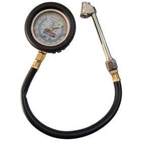 تصویر گیج باد لاستیک شرایدر گیج روغنی Michelin Schrader Auto Tire Pressure Gauge Portable Vehicle Tools