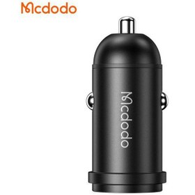 تصویر شارژر فندکی مک دودو مدل CC-7493 ظرفیت ۳۰ وات همراه با کابل تایپ سی 