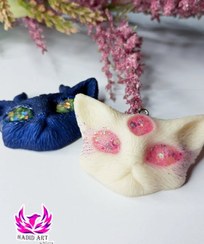 تصویر سر کلیدی گربه جادویی رزینی 