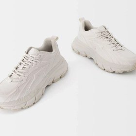 تصویر کفش کتانی برشکا Bershka Thick sole sneakers 