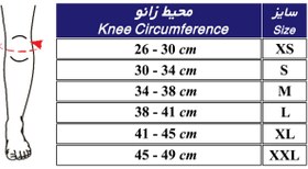 تصویر ثابت کننده زانو 