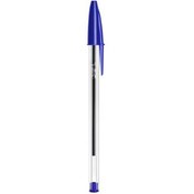 تصویر خودکار بیک مدل کریستال سایز 1.0 رنگ آبی Bic Crystal Model Pen