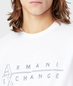 تصویر تی شرت آستین کوتاه مردانه Armani Exchange | 3RZTBR ZJAAZ 1100 