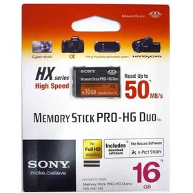 تصویر Sony MS-HX 16GB Memory Stick PRO-HG مموری کارت 16 گیگابایت سونی مدل MS-HX