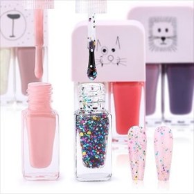 تصویر انواع لاک ناخن دو قلو 