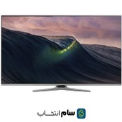 تصویر تلویزیون سام الکترونیک مدل QA55Q70DMH سایز ۵۵ اینچ کیفیت Ultra HD 4K QLED 