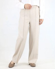 تصویر شلوار گاباردین کرم 