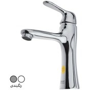 تصویر شیر روشویی شیبه مدل ماهان Shibeh Pillar Mixer Faucet