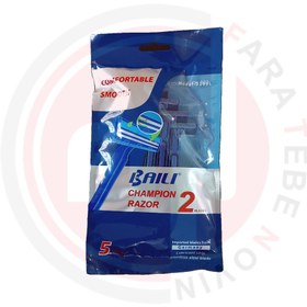 تصویر تیغ بیک آستور دو تیغه نرمال بسته 5 عددی