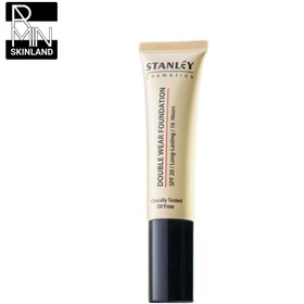 تصویر کرم پودر استنلی مدل DOUBLE WEAR شماره F20 حجم 35 میل STANLEY DOUBLE WEAR OIL FREE FOUNDATION F20