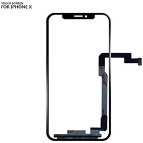 تصویر گلس تاچ تعمیراتی آیفون iPhone X iPhone X Small Repair Glass Touch With OCA