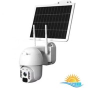 تصویر دوربین چرخشی خورشیدی بی سیم Solar UBOX 